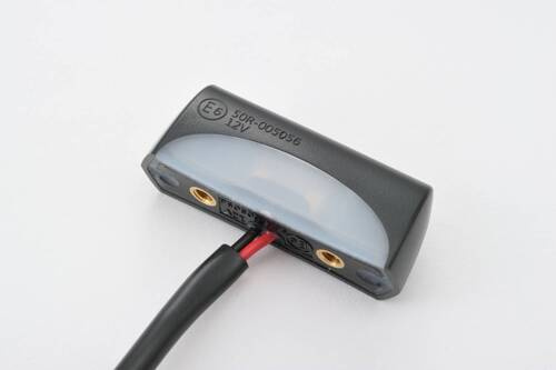 88857 LED LICENSE PLATE LAMP M4XP0.7 E-MARKED