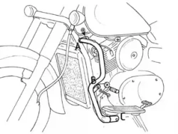 Kawasaki VN 1500 Classic (1996-2002) engine guard