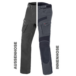 Spodnie motocyklowe BUSE ZESTAW EXRC Porto czarny/szary łupek 110