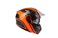 Kask Motocyklowy LAZER LIGHT (kol. Czarny - Czerwony) rozm. M