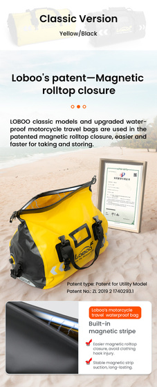 LOBOO PVC Torba żółta 40L (classic) (10.4.01001.001.61)