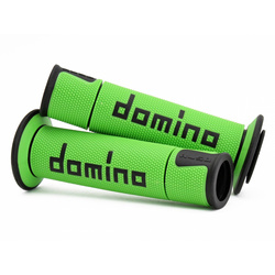 Motorcycle Grips DOMINO A450 GREEN BLACK A45041C4044B7-0