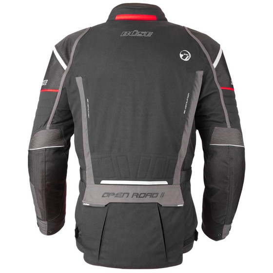Kurtka motocyklowa BUSE Open Road II czarna 31