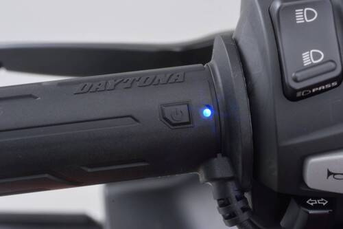 89820 HEATED GRIPS 7/8" 4-LEVEL BUILT-IN SWITCH W/ PROTECTION OPEN END