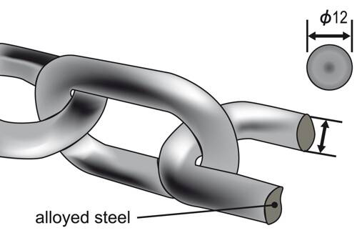 CHAIN LOCK 12MMX4000MM