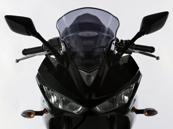 Motorcycle Windshields MRA YAMAHA YZF R 3A, RH07, -, form R, black