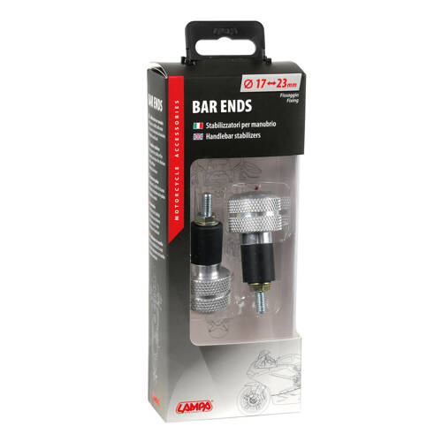 90325 SU-4 Universal bar ends (2 pcs) Alu 17/23 mm