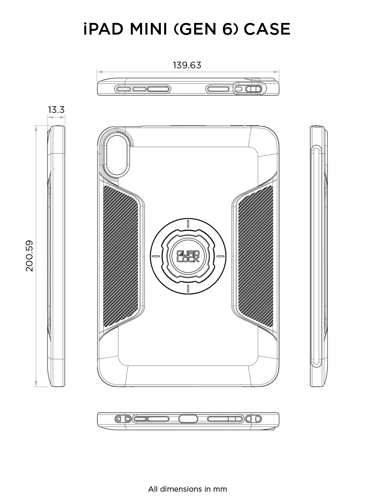 Quad Lock® MAG Case - iPad Mini 6