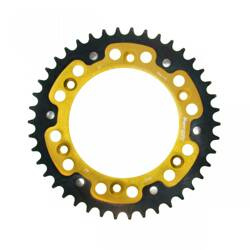 SUPERSPROX PROMOCJA ZĘBATKA TYLNA 899 42 STEALTH (STALOWO-ALUMINIOWA) KTM SX/EXC (JTR897.42) KOLOR ZŁOTY