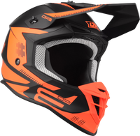 Kask Motocyklowy LAZER OR3 PP3 (kol. Czarny - Czerwony Fluo - Matowy) rozm. 2XL