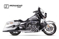 Silencer / Exhaust IRONHEAD HARLEY DAVIDSON TOURING ROAD KING (06-16) black