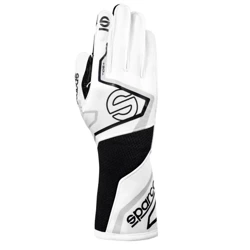 Sparco Tide + Race Kart Gloves (FIA) white