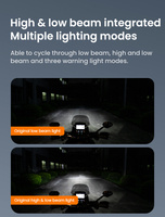 LOBOO L18S światło drogowe i mijania pomocnicze (czarne) (10.1.01018.001.01)