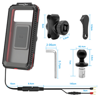 Phone holder for motorcycle MC42-03