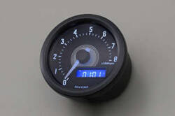VELONA60 TACHOMETER 8000RPM, BLACK