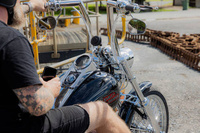 Quad Lock® Motorcycle Handlebar Mount Pro Chrome Large