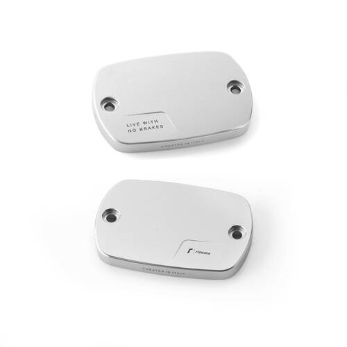 Front/rear brake fluid reservoir cap