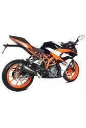 Tłumik IXRACE KTM DUKE 125 17-18 / RC 125 17-18 / DUKE 390 17-18 / RC 390 17-18 typ M9 (black) (Homo