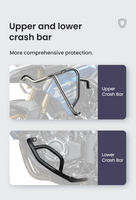 LOBOO Crash Bar do VOGE SR250GT (2023-) Black (10.3.01831.001.11)