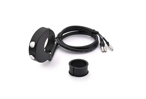 CNC 2 BUTTON SWITCH, BLACK, FOR VELONA