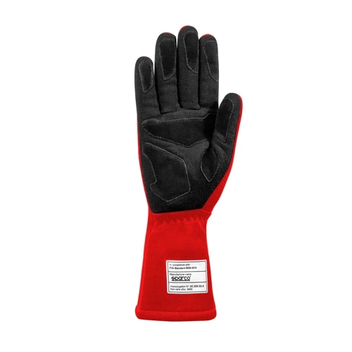 Sparco Land Race Kart Gloves (FIA & SFI) red