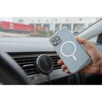 91802 Mag Wireless Airvent, Magnetic phone holder for air vent with wireless charge