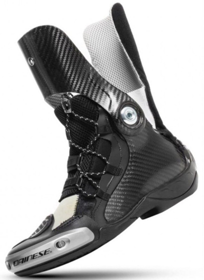 Motorcycle Sports Boots DAINESE AXIAL D1 black/white
