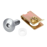 91655 Clip Fit-Kits for fairings (5 MA) - 10 pcs - Silver