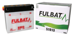 Akumulator FULBAT 51913 (suchy, obsługowy, kwas w zestawie)