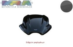 Szyba motocyklowa MRA HONDA CBX 1000 PRO LINK, CB1/SC01, -, forma TN, czarna