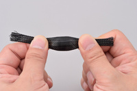 Osłona przewodów (siatka) PET  Ø10mm dł.5m