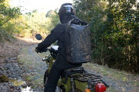 HB DH-748 BACKPACK BLACK WATER-RESISTANT