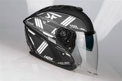 Kask Motocyklowy LAZER TANGO S ROADTECH (kol. Czarny - Biały - Matowy) rozm. XS