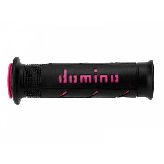 DOMINO Motorcycle Grips A250 BLACK PINK A25041C4340B7-0