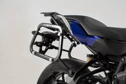 STELAŻ EVO NA KUFRY BOCZNE SW-MOTECH YAMAHA XJ6 (13-), BLACK