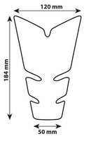 90516 Pro-Tank X5 tank pad Carbon
