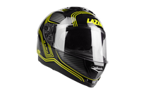 Kask Motocyklowy LAZER RAFALE EVO Darkside (kol. Czarny - Żółty) rozm. XL