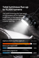 LOBOO L11 światło drogowe i mijania pomocnicze (czarne) (10.1.01111.001.01)