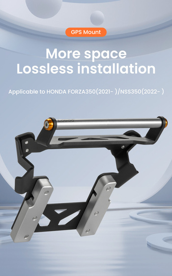 LOBOO Zestaw montażowy GPS HONDA FORZA350 (2021-2024) (10.3.09371.400.01)