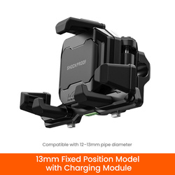 LOBOO Uchwyt na telefon PH06 (z modułem ładowania, 13mm) (10.3.08006.002.11)