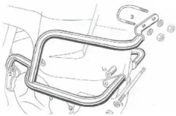 Suzuki DR BIG 800 (1991-1997) engine guard