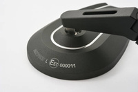 D-MIRROR-6 TYPE-U/BAREND SHORT, ALU.BLACK 1PC E-MARKED