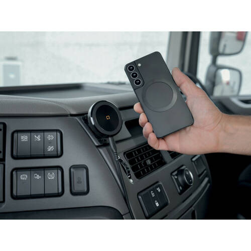 91804 Mag Wireless Stick, Magnetic phone holder with wireless charge and adhesive mount