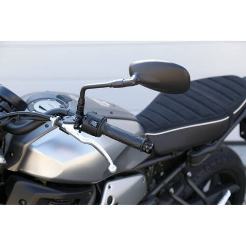 90639 Universal bar ends (2 pcs) Black 17/23 mm