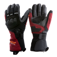 LOBOO Podgrzewane rękawice motocyklowe Czerwone (01.2.09055.001.01)