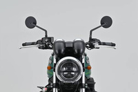 80999 D-MIRROR-21 Aluminum flat mirror round right black