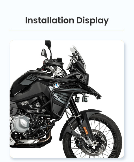 LOBOO Crash Bar do BMW F850GS (2023-) Silver (10.3.01033.001.21)