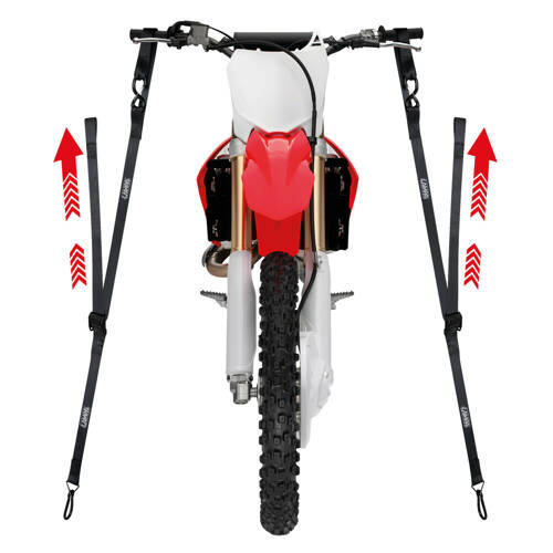 90585 Kraken Pull-Up, paski do mocowania motocykla