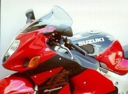 Szyba motocyklowa MRA SUZUKI GSX-R 1300 HAYABUSA, WVA1, 1999-2007, forma T, czarna