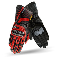 Motorcycle Gloves SHIMA STR-2 black/red